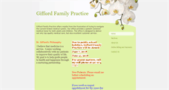 Desktop Screenshot of giffordfamilypractice.com